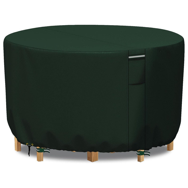 Housse de Mobilier de Jardin Ronde Résistante avec Ventilation