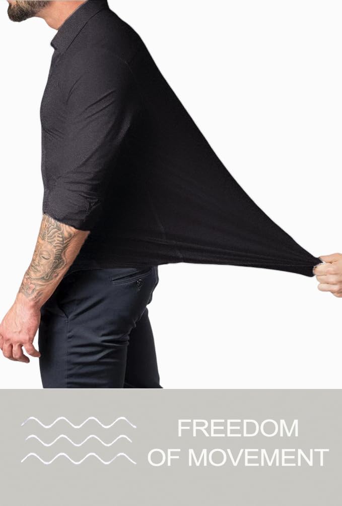 Chemise Slim-Fit pour Hommes pour le Printemps 2026 – Anti-Froissement – David