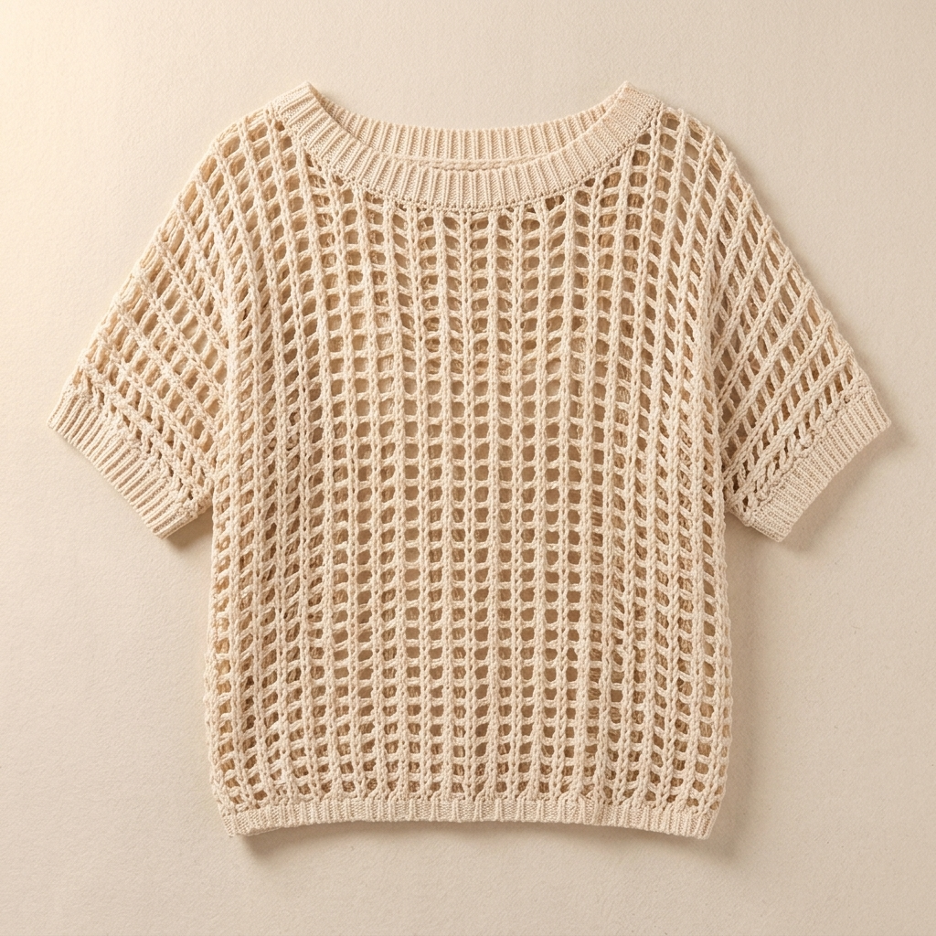 Aerela – Haut en tricot aéré