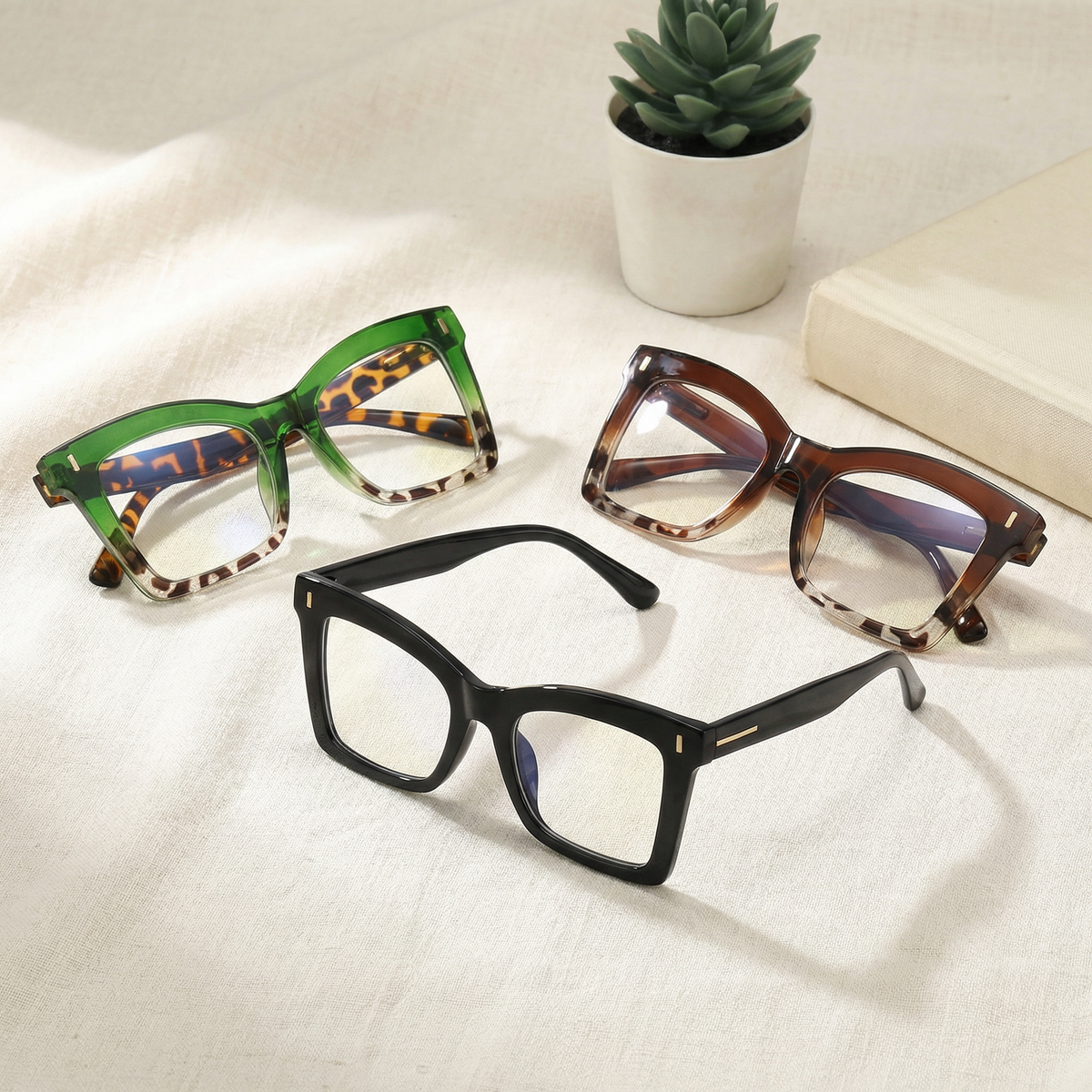 Clarisse – Lunettes de lecture surdimensionnées et élégantes pour femmes
