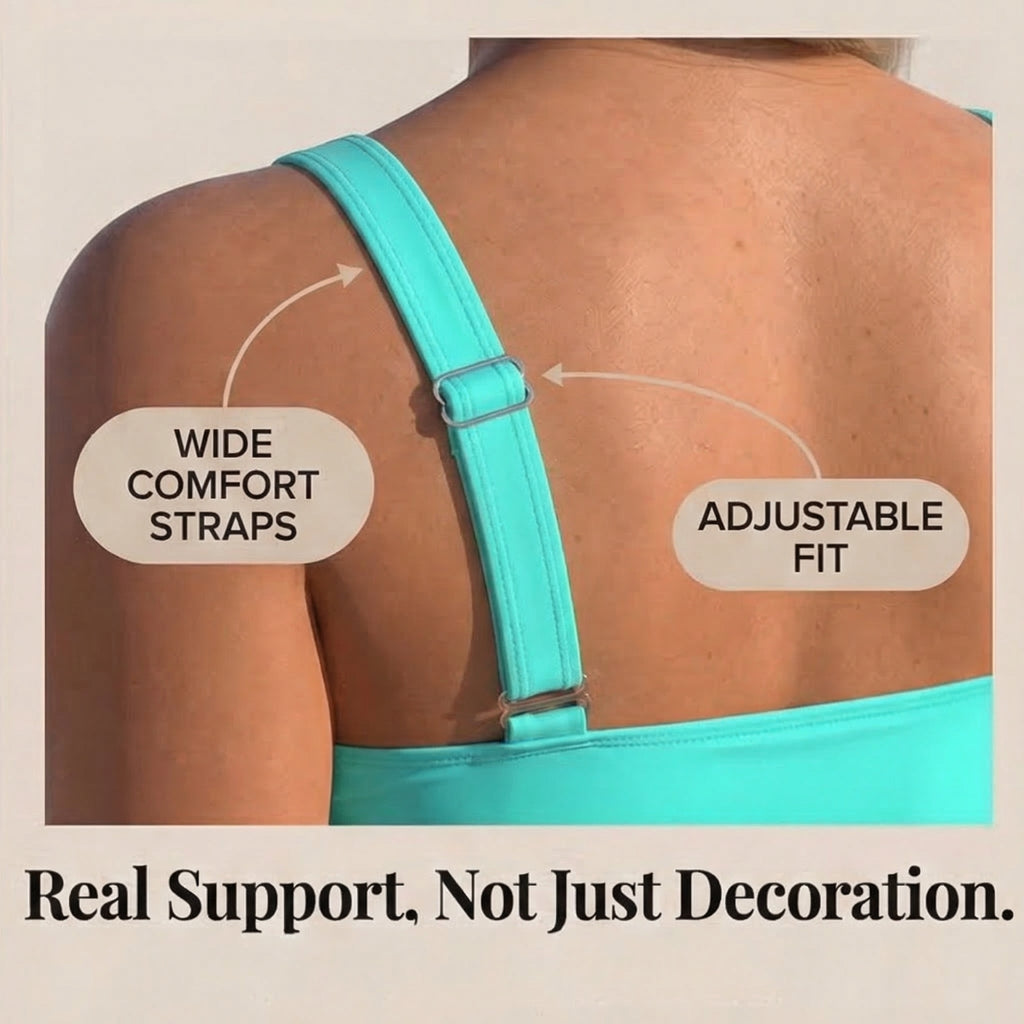 Shorela - Ensemble de Maillot de Bain Deux Pièces avec Couverture Complète