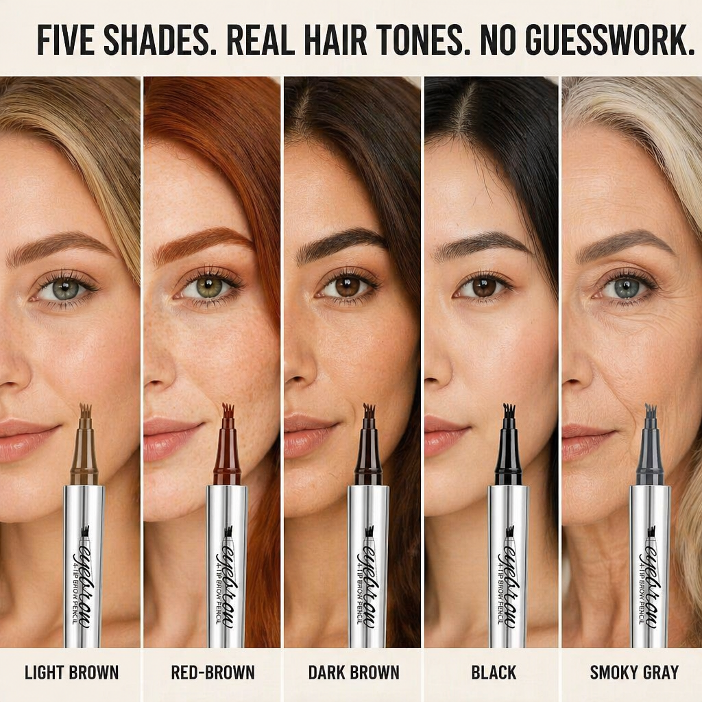 LumiFleur™ — Dessinez des Sourcils Réalistes Sans le Fauteuil de Microblading