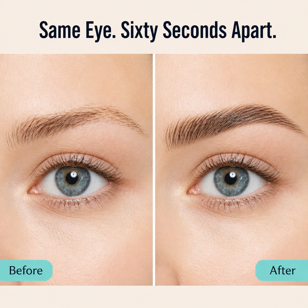 NatuSculpt™ Stylo à Sourcils à 4 Pointes — Dessinez des Sourcils Ressemblant à des Cheveux en 60 Secondes Qui Ne Bougent Pas