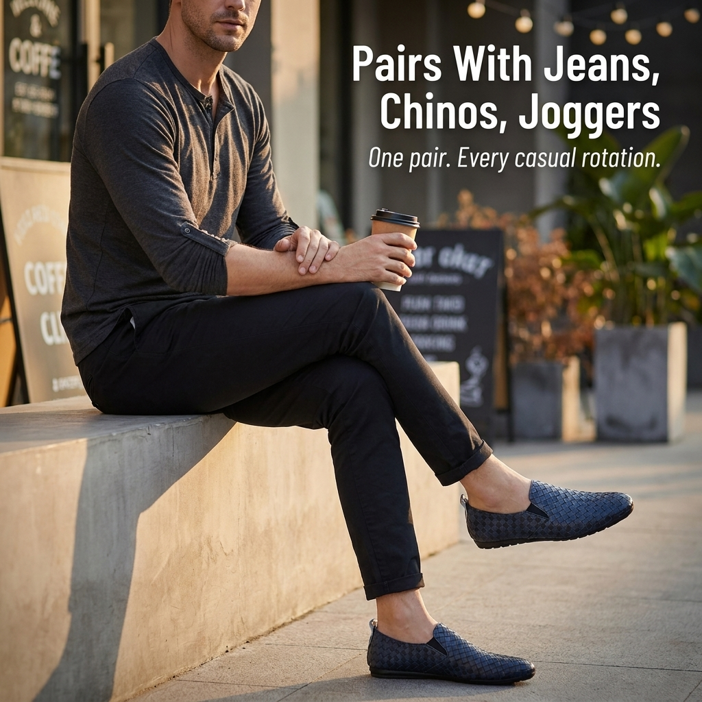 SlipStream™ — Enfilez des mocassins qui s'associent avec des jeans, chinos et joggers