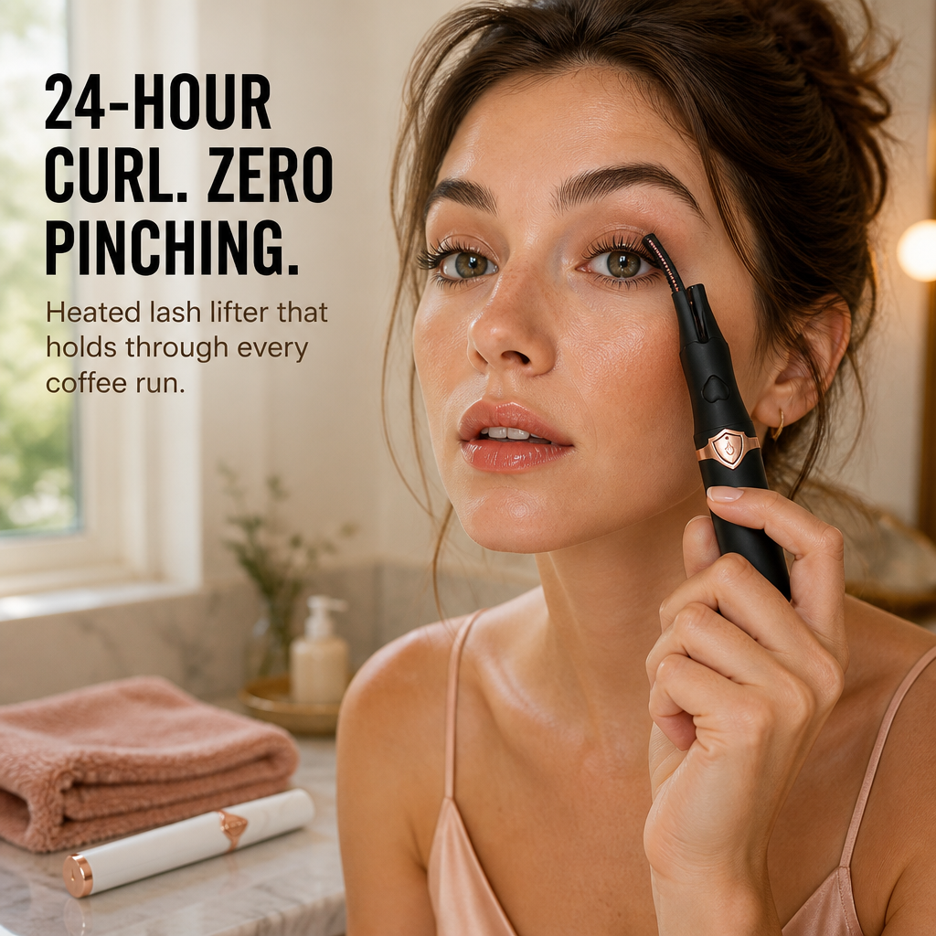 VeluxeCurl™ — Soulevez des cils raides en un curling de salon de 24 heures