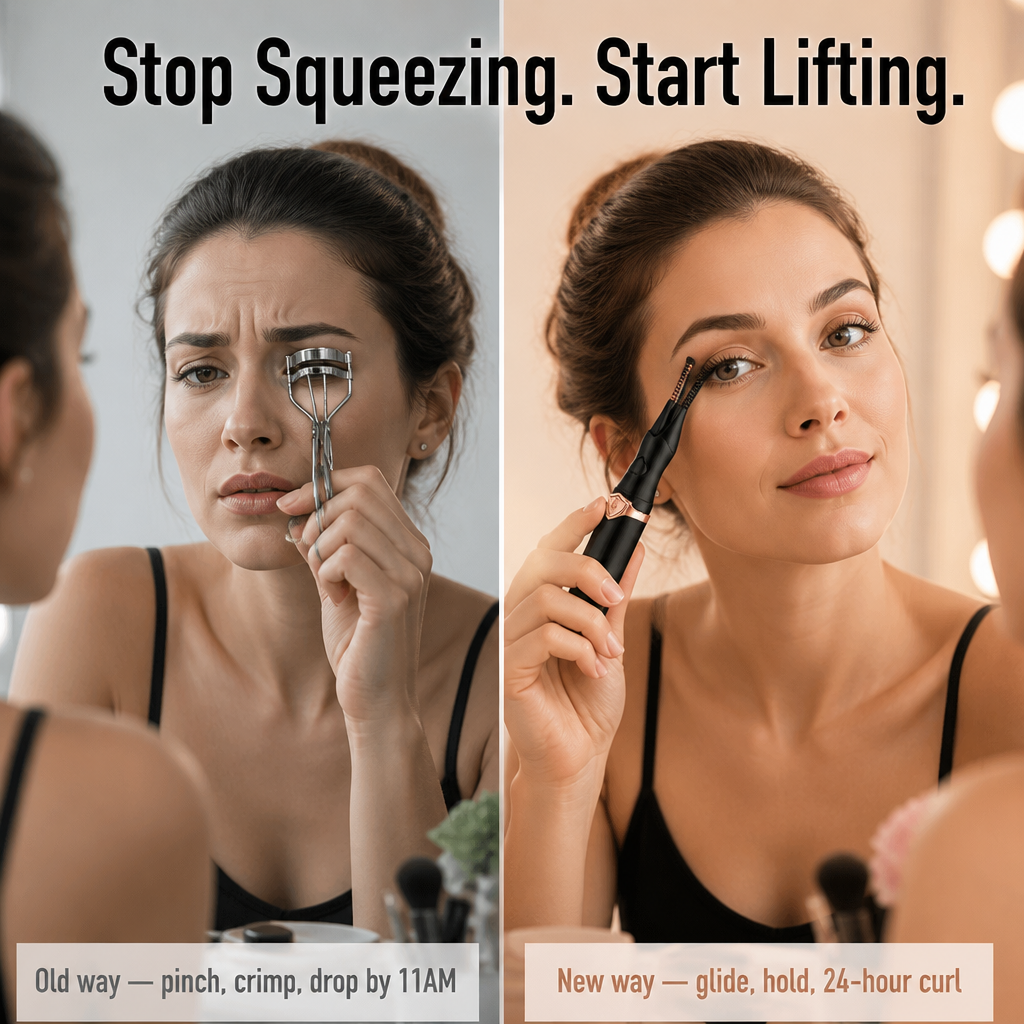 VeluxeCurl™ — Soulevez des cils raides en un curling de salon de 24 heures