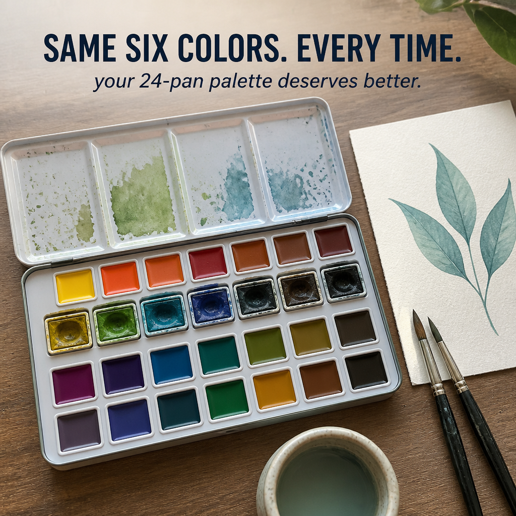 ColorSpin™ — Choisissez des palettes de couleurs par rotation, pas par essais et erreurs