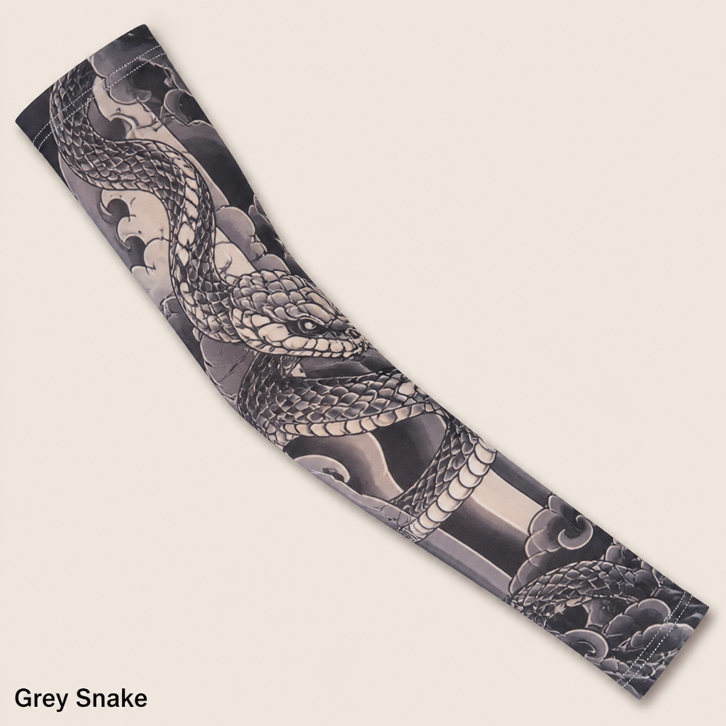 ArborSkin™ – Manchon de Protection Solaire UPF 50+ avec Imprimé Tatouage Japonais