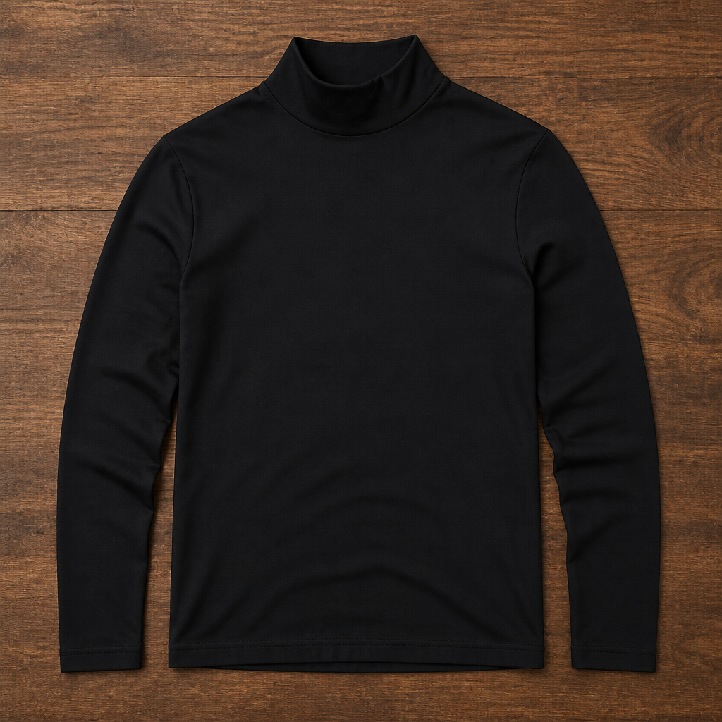 Marsilio™ – Col Roulé Sculptant Ajusté pour Hommes