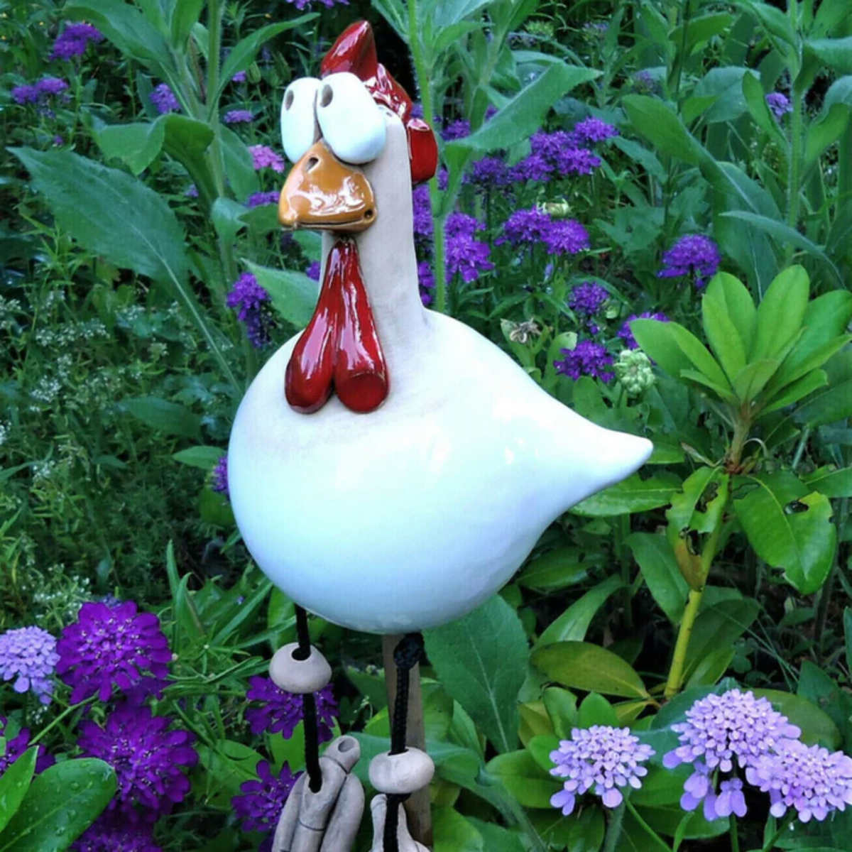 Poules de Jardin Joyeuses - Apportez de la vie à votre jardin !