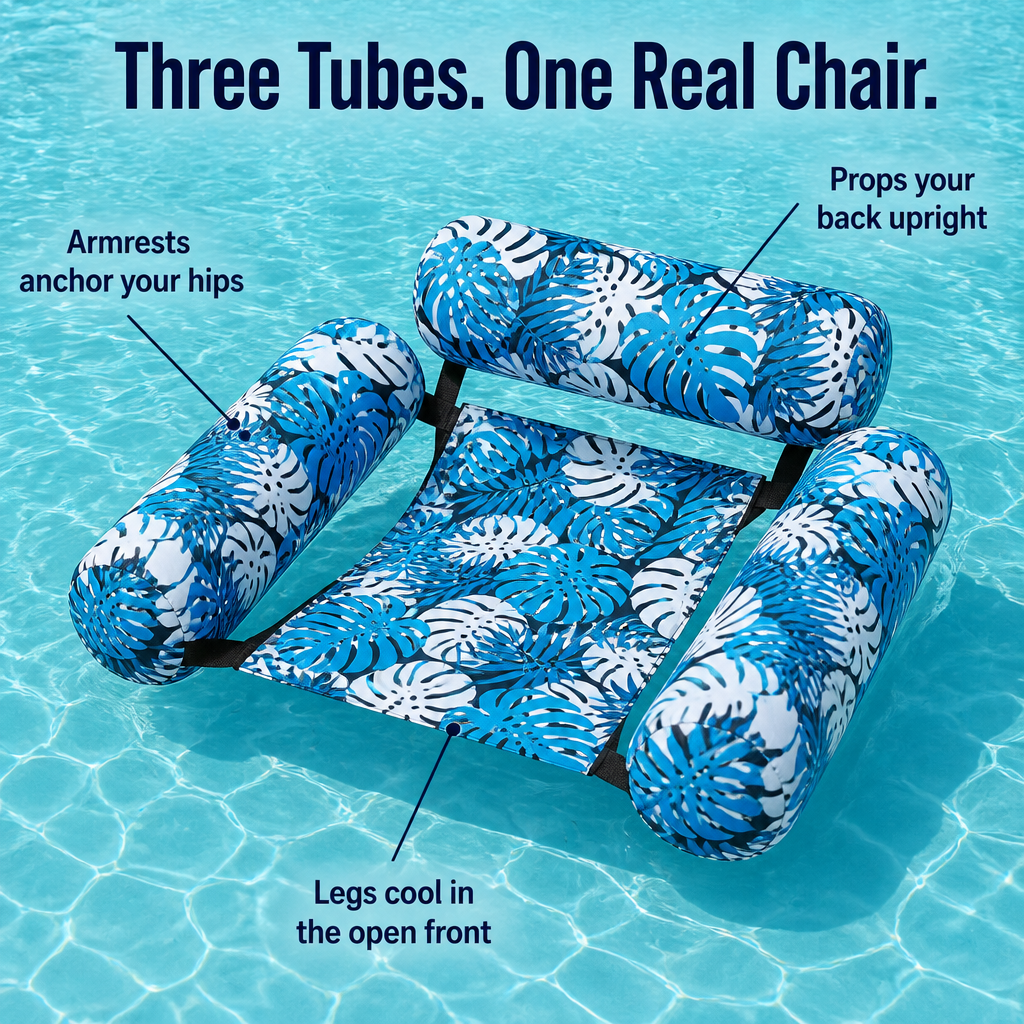 TripleDrift™ — Flottez Comme un Transat, Pas Comme un Canard de Piscine Plat