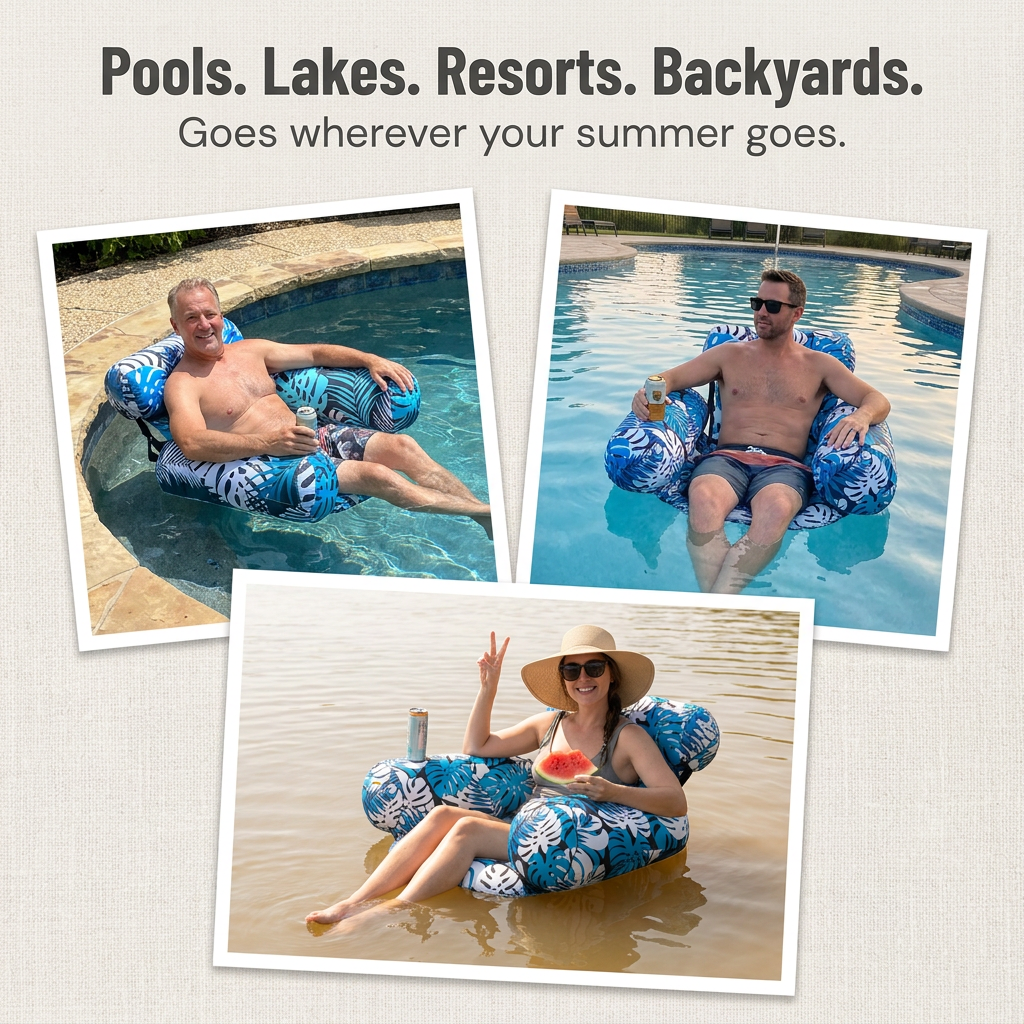TripleDrift™ — Flottez Comme un Transat, Pas Comme un Canard de Piscine Plat