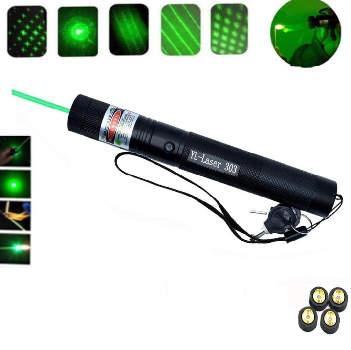 Pointeur Laser Portable Haute Intensité pour Présentations et Activités Extérieures