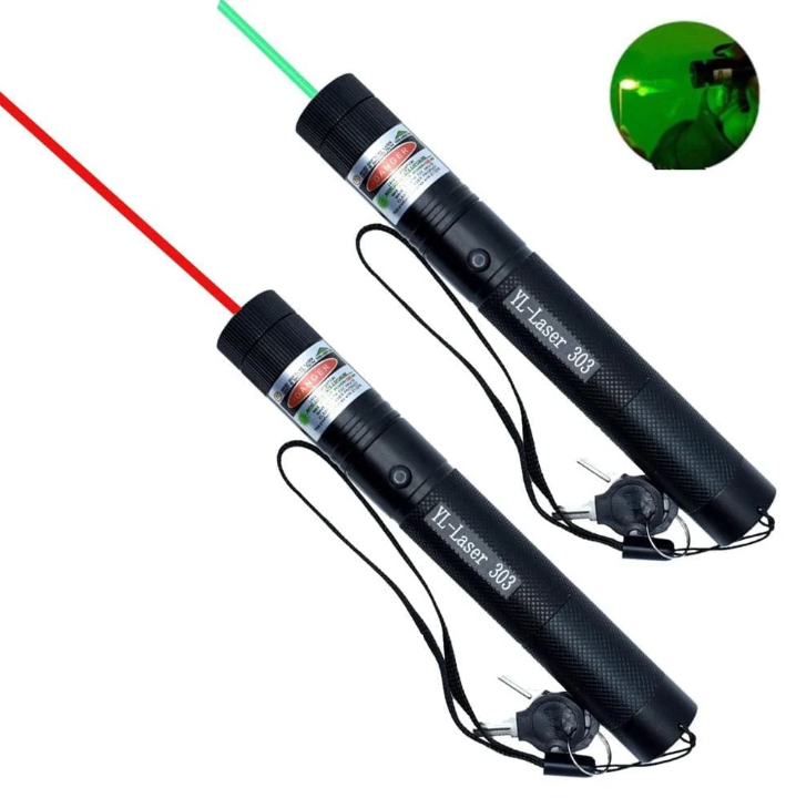 Pointeur Laser Portable Haute Intensité pour Présentations et Activités Extérieures