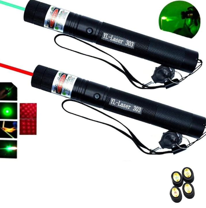 Pointeur Laser Portable Haute Intensité pour Présentations et Activités Extérieures