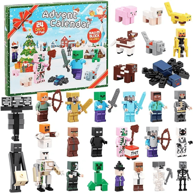 BlockMas | Calendrier de l'Avent Minecraft Joyeuses Fêtes Compte à Rebours