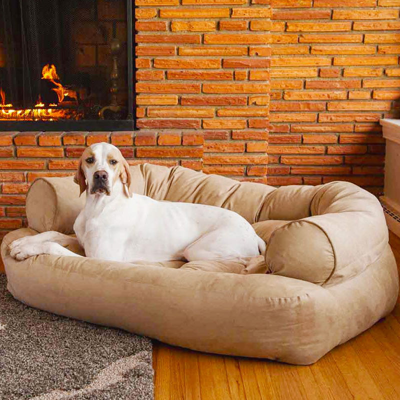 Canapé Orthopédique pour Chiens avec Rembourrage Doux - Canapé CalmPaw