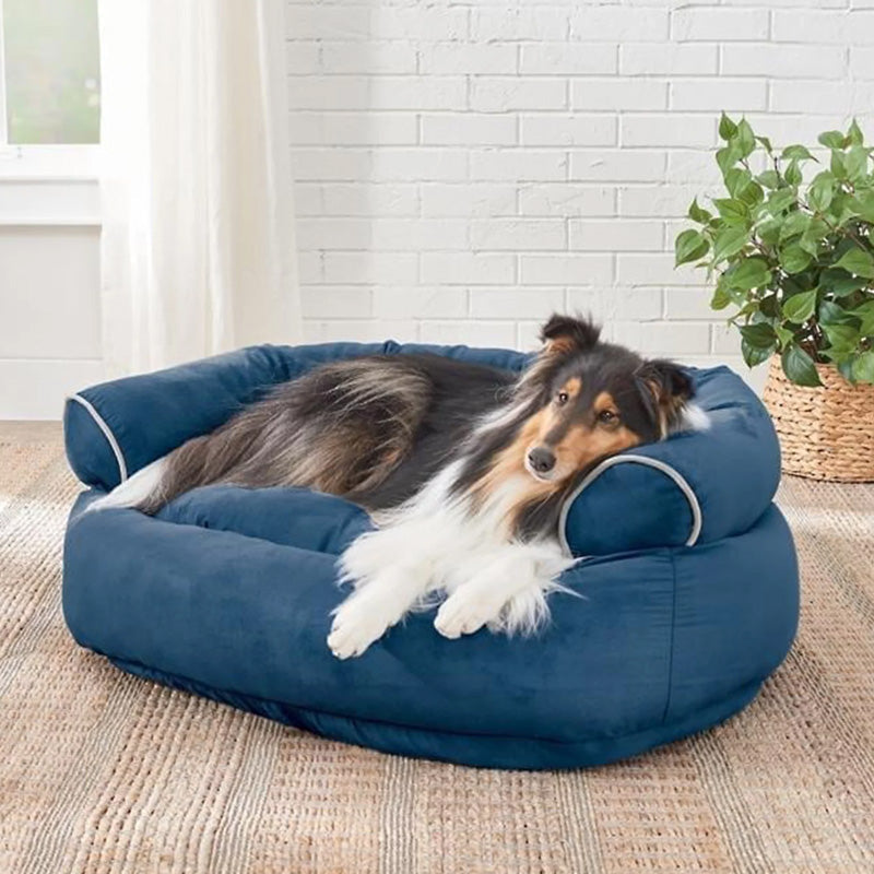 Canapé Orthopédique pour Chiens avec Rembourrage Doux - Canapé CalmPaw