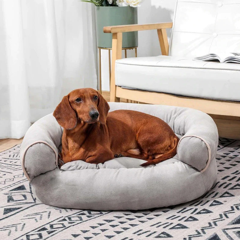 Canapé Orthopédique pour Chiens avec Rembourrage Doux - Canapé CalmPaw