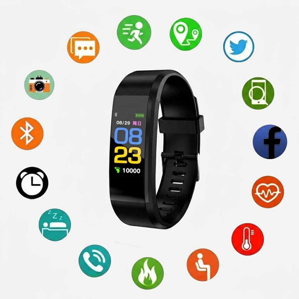 Montre Connectée Senior avec Suivi d’Activité
