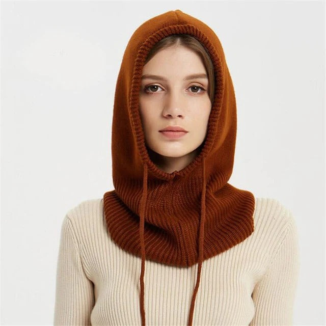 Bonnet en Cachemire Doux pour l'Hiver et le Temps Froid