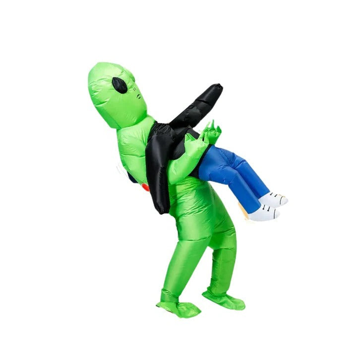 Costume Gonflable pour Enfants - Design Alien, Rangement Compact, Réutilisable
