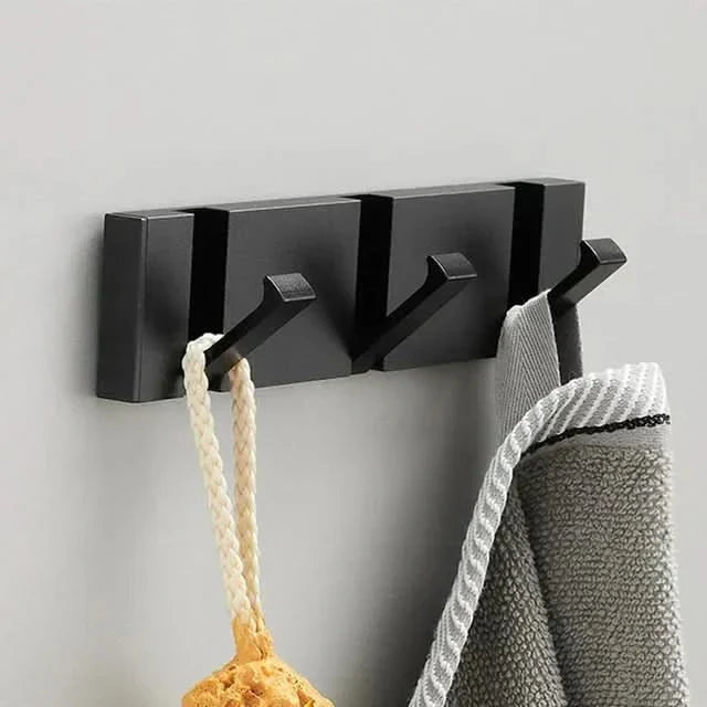 Crochet mural en acier inoxydable élégant – Gain de place & style pour chaque maison