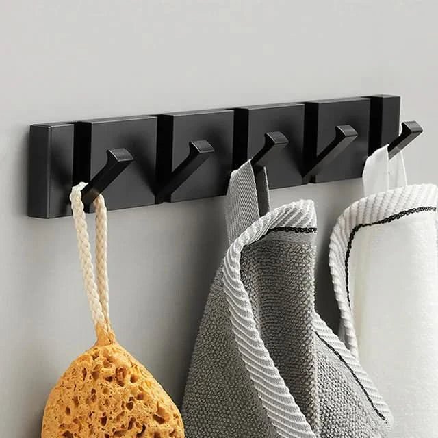 Crochet mural en acier inoxydable élégant – Gain de place & style pour chaque maison