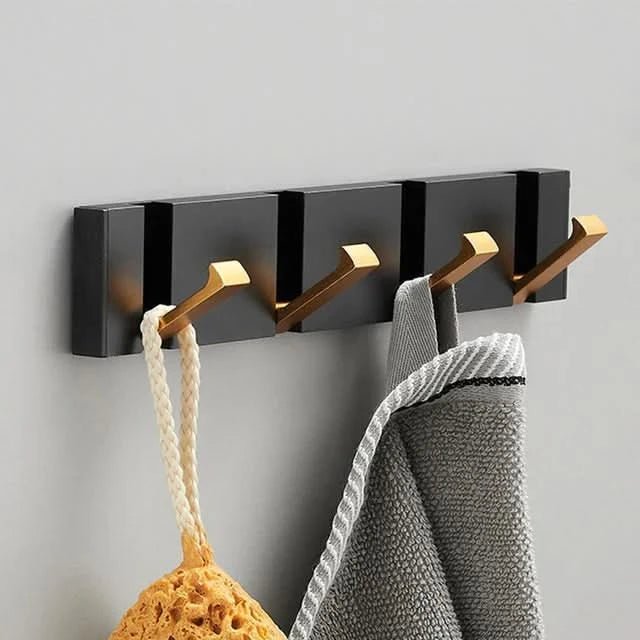 Crochet mural en acier inoxydable élégant – Gain de place & style pour chaque maison