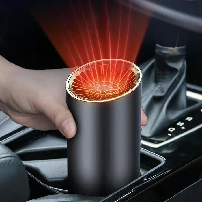 Chauffage et Refroidisseur Auto 12V – Porte-gobelet Rotatif avec Chauffage