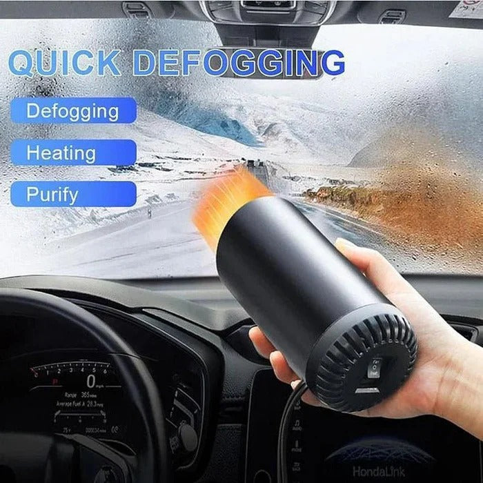 Chauffage et Refroidisseur Auto 12V – Porte-gobelet Rotatif avec Chauffage