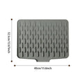 Tapis de Séchage de Cuisine Anti-Déversement