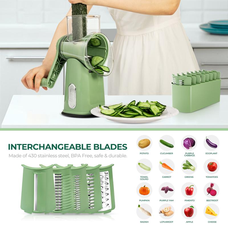Outil de Cuisine Rotatif QuickSlice