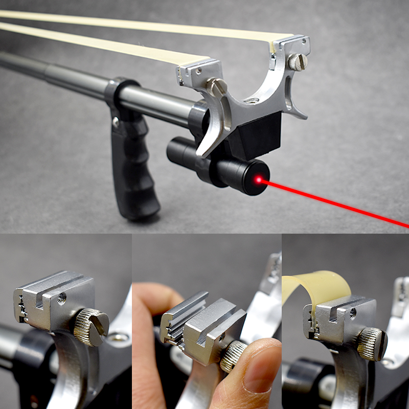 Catapulte Télescopique avec Viseur Laser – Catapulte de Précision Puissante pour Utilisation en Extérieur | Sansoti