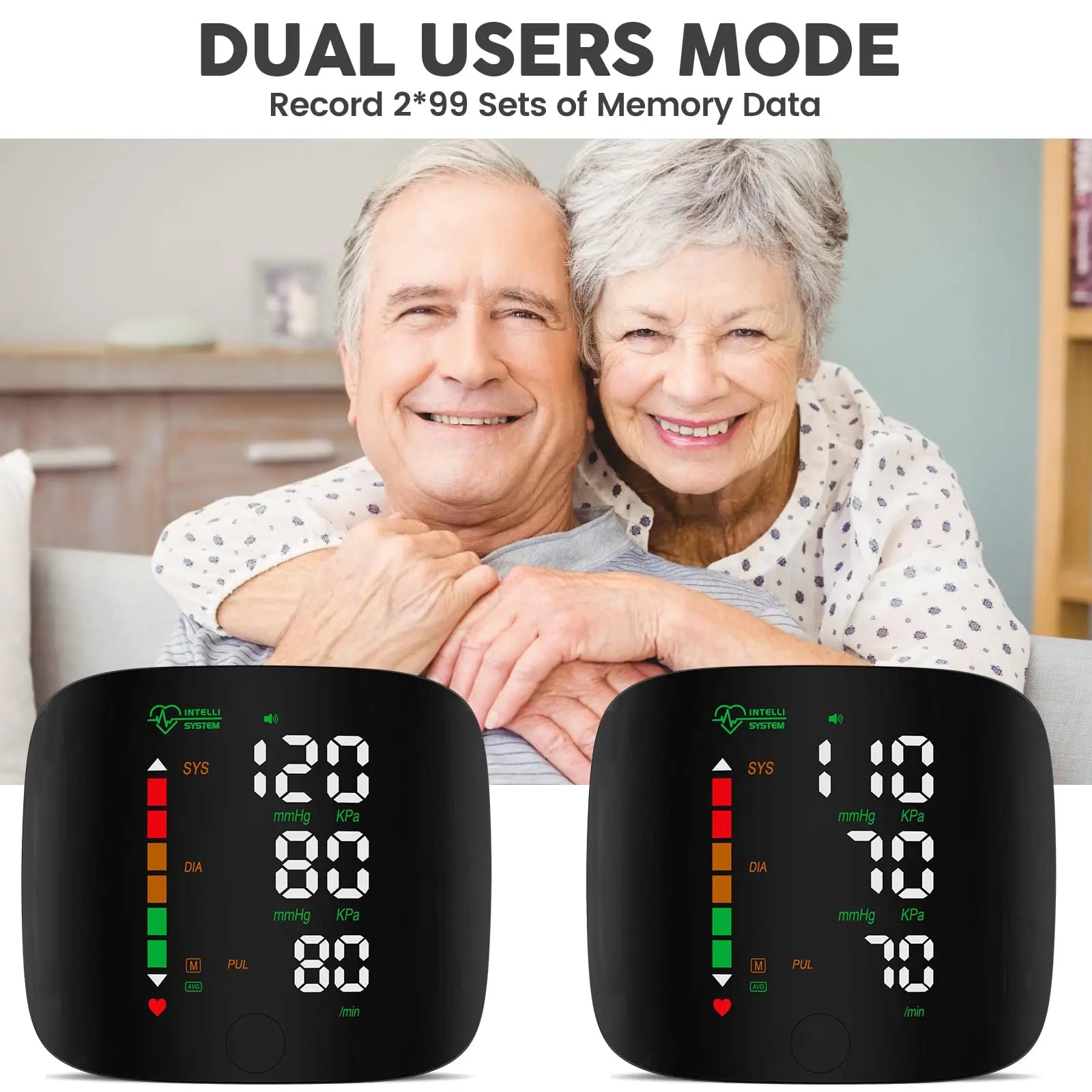 Moniteur de pression artérielle au poignet QuickCare