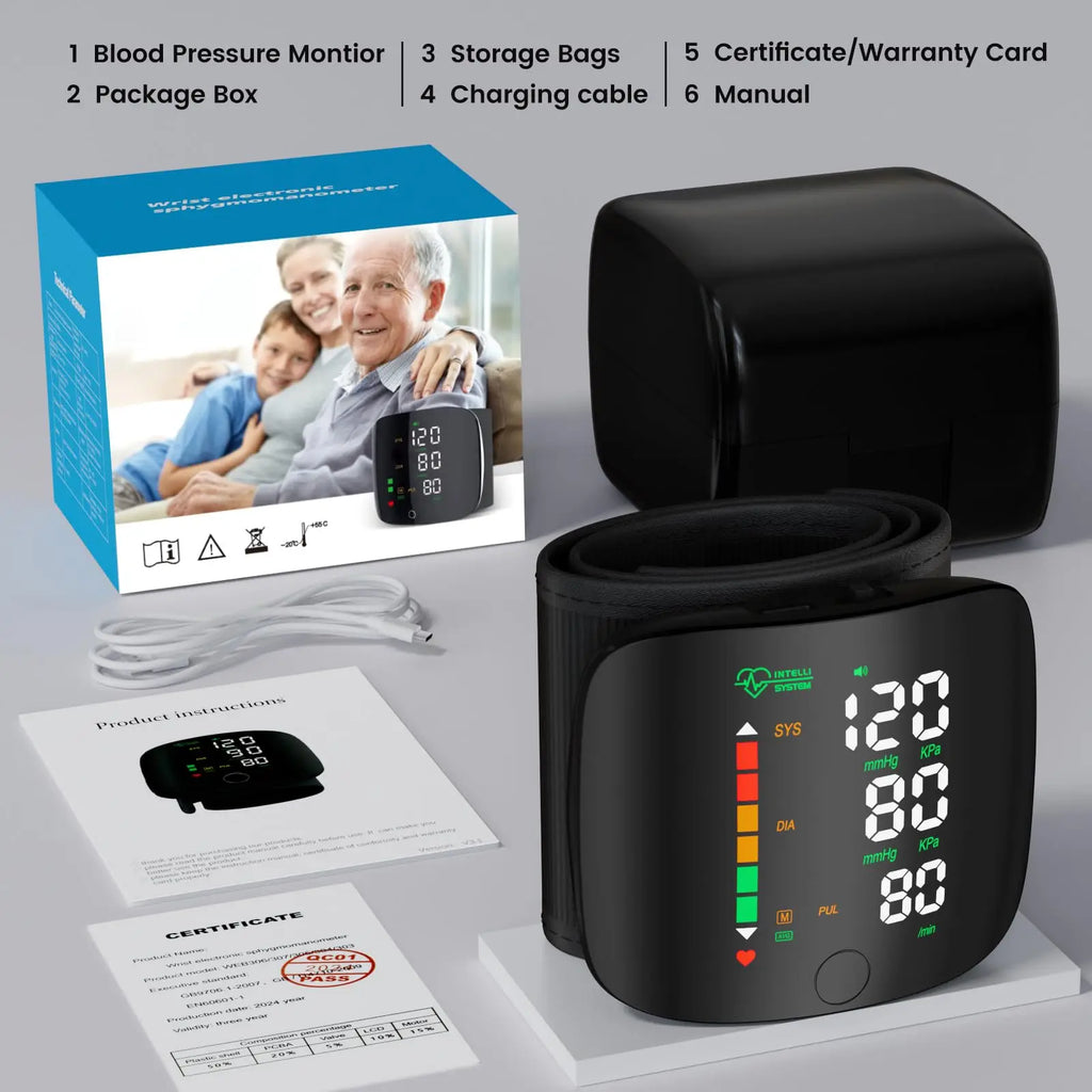 Moniteur de pression artérielle au poignet QuickCare