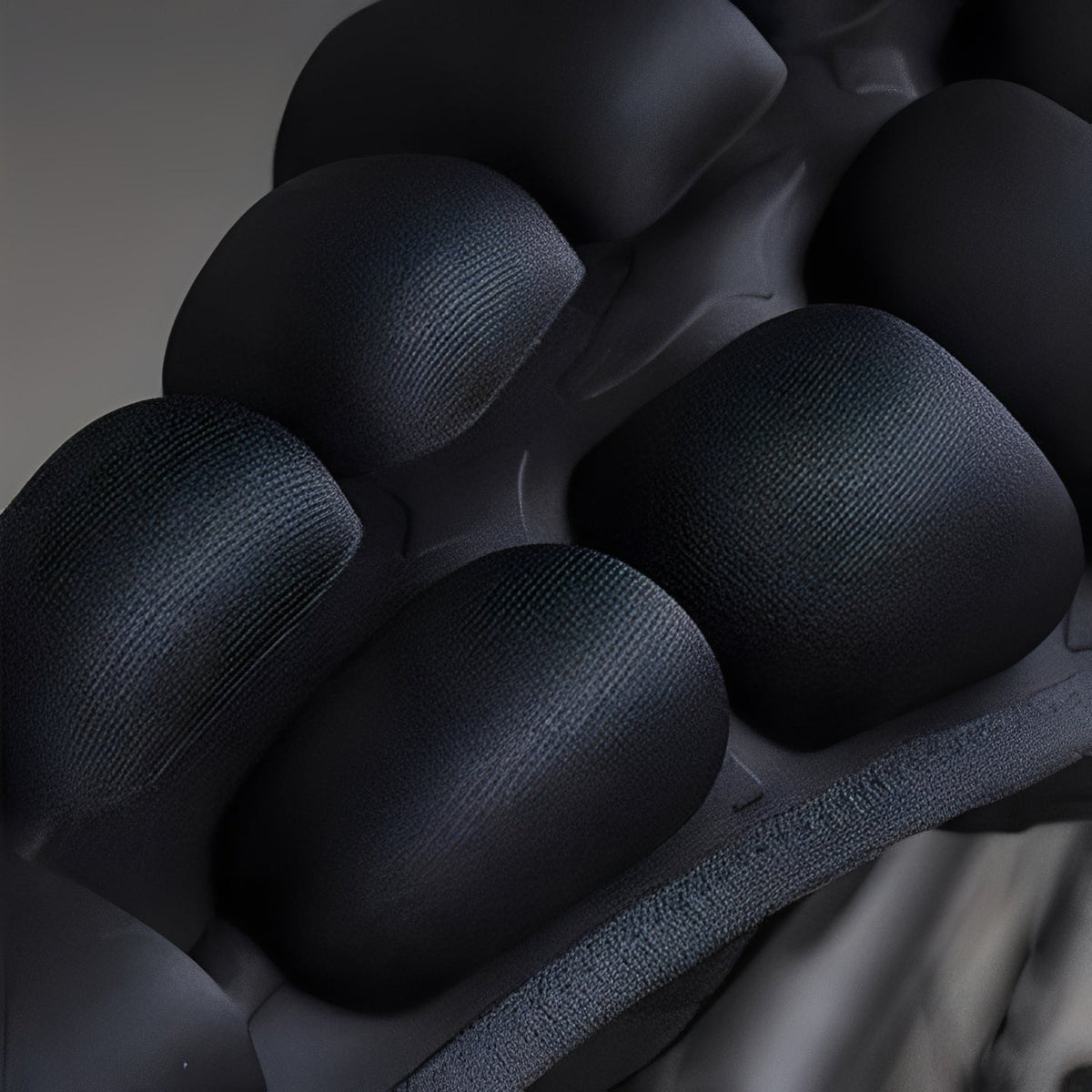 Coussin de Selle de Vélo Gonflable avec Design en Air 3D