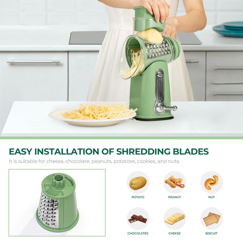 Outil de Cuisine Rotatif QuickSlice