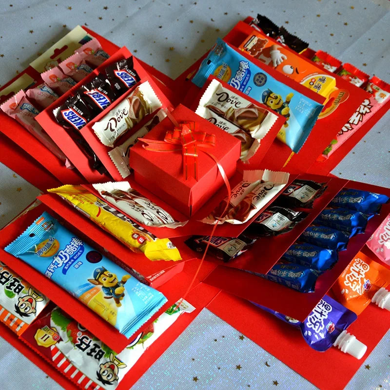 Kit de Boîte Cadeau Surprise Explosion