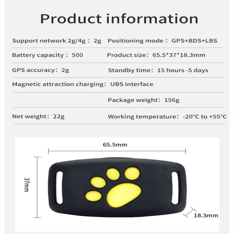 Traceur GPS pour chats – Localisation en temps réel sans abonnement