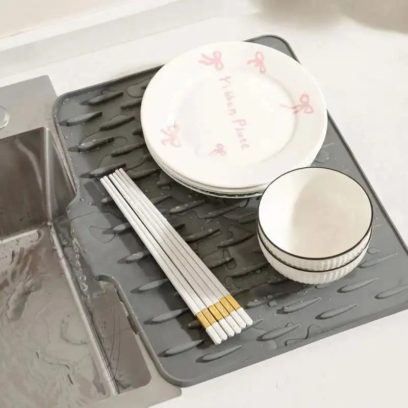 Tapis de Séchage de Cuisine Anti-Déversement