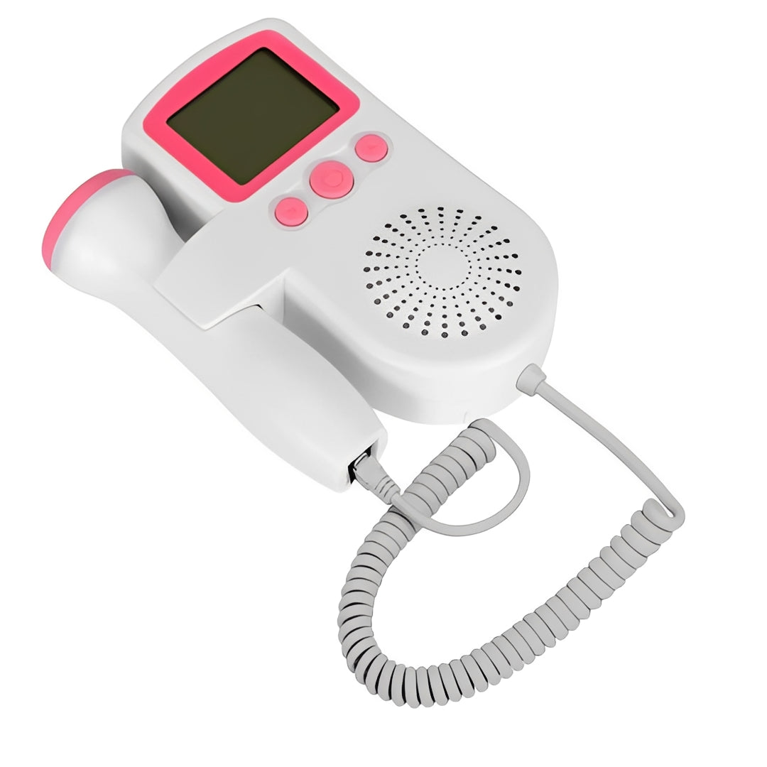Moniteur Audio Portable pour Bébé avec Écran LCD et Haut-parleur Intégré