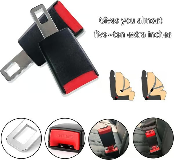 BuckleEase – Clips d'extension de ceinture de sécurité pour voiture