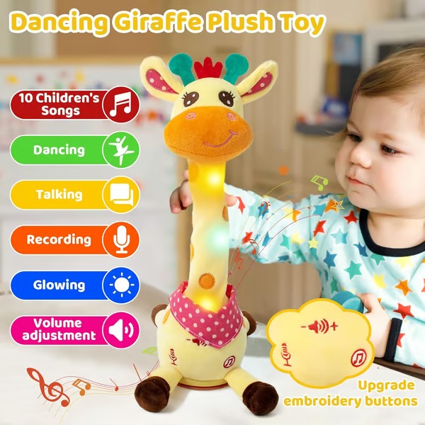 JungleJive – Jouet Girafe Chanteur et Danseur