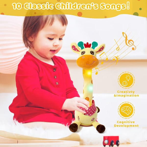 JungleJive – Jouet Girafe Chanteur et Danseur