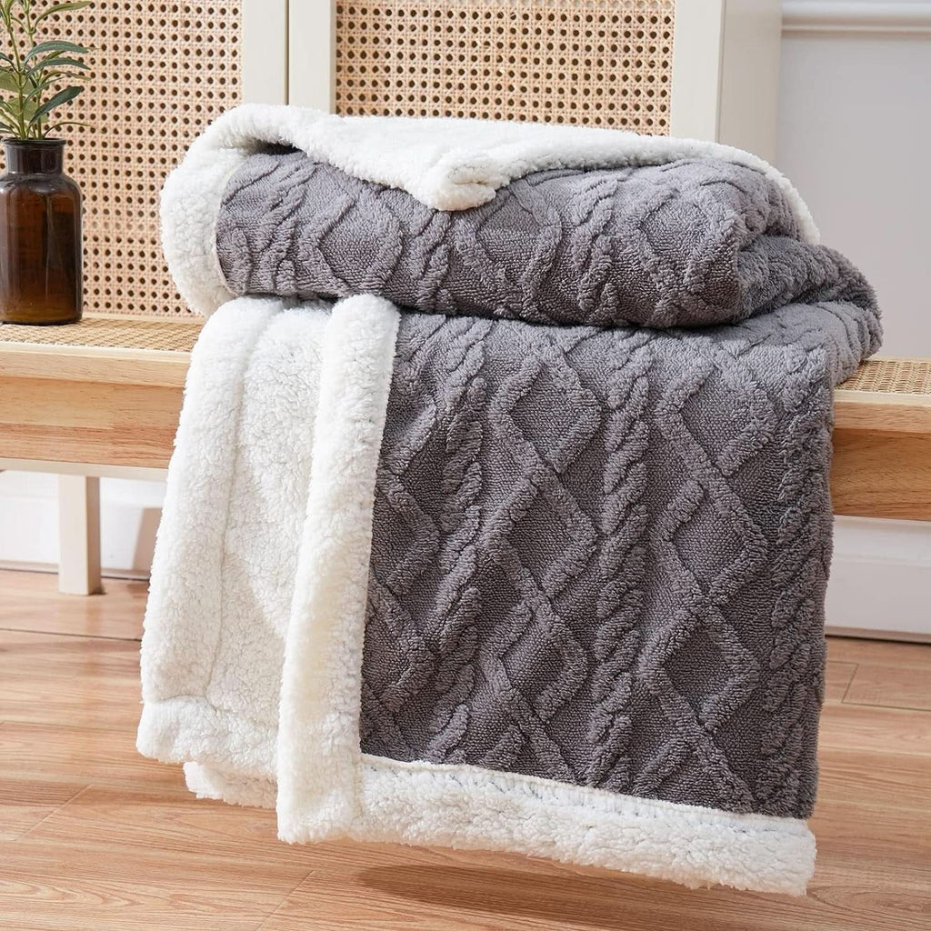 ERSANA - Couverture ultra-douce et moelleuse