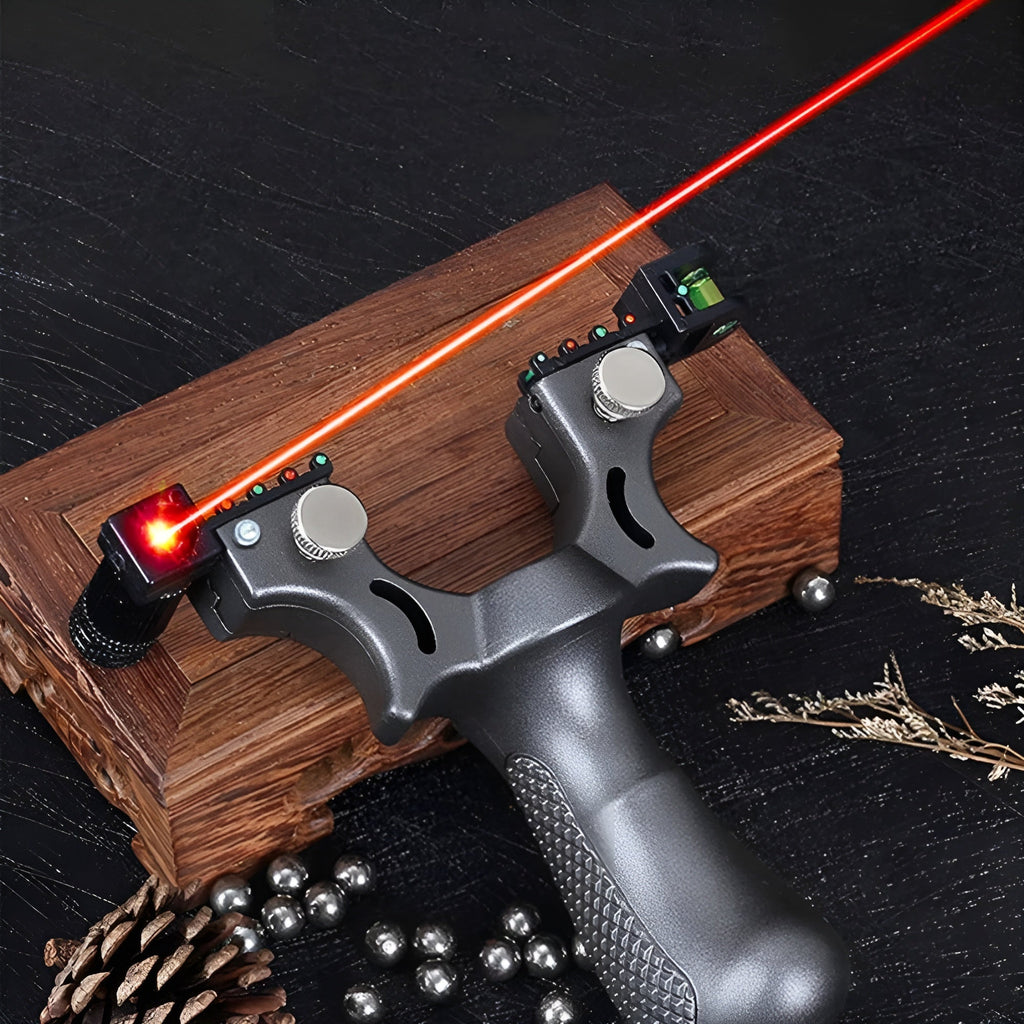 PrecisionSlingshot: Performances Élevées Laser Professionnel Précision Lance-Pierre