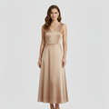 Robe Élégante pour Femmes Silhouette Ajustée et Flottante