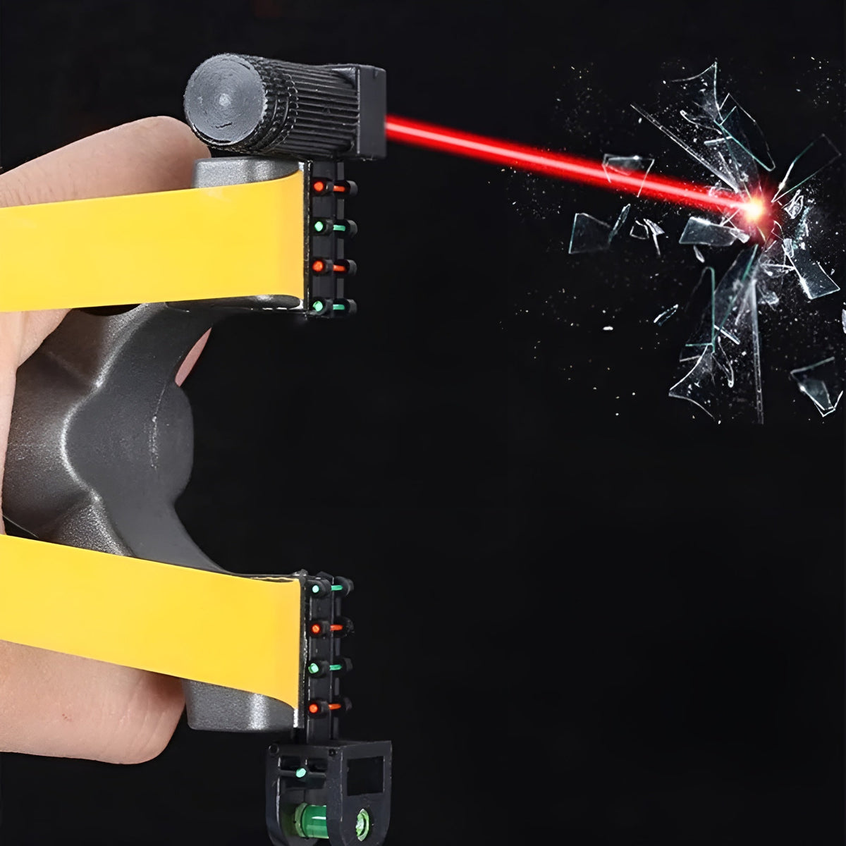 PrecisionSlingshot: Performances Élevées Laser Professionnel Précision Lance-Pierre