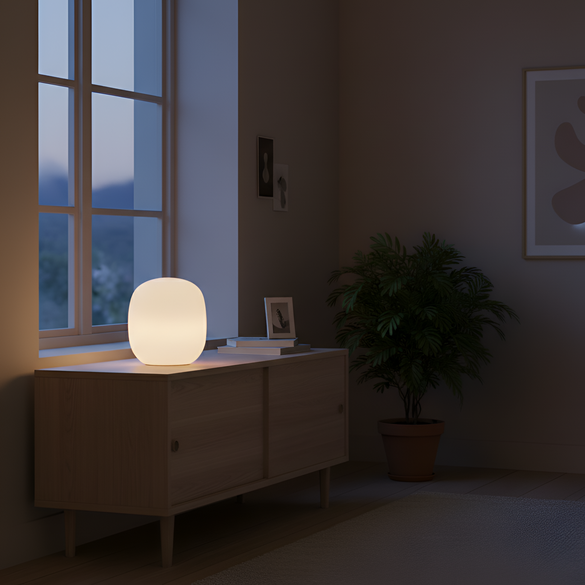 Lampe d'ambiance LED à lumière douce